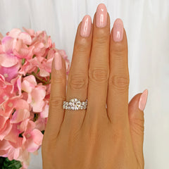 7 ctw 3 ct Center Classic Eternity Solitaire Set - 30% Final Sale