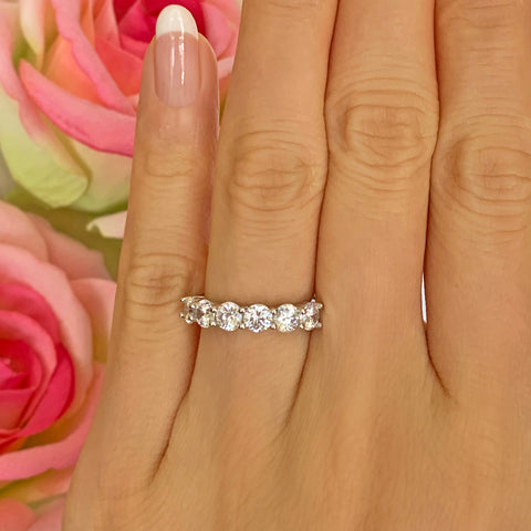 Classic Half Eternity Band - Rose GP