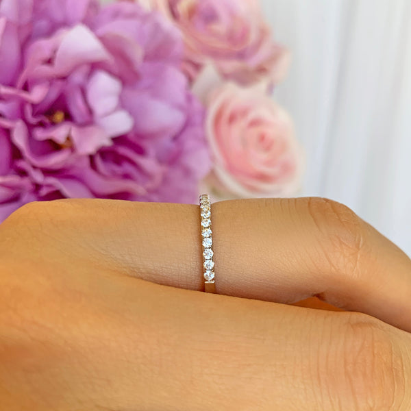 Classic Half Eternity Band