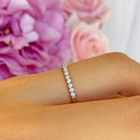 2 ctw Round Channel Set Eternity Band