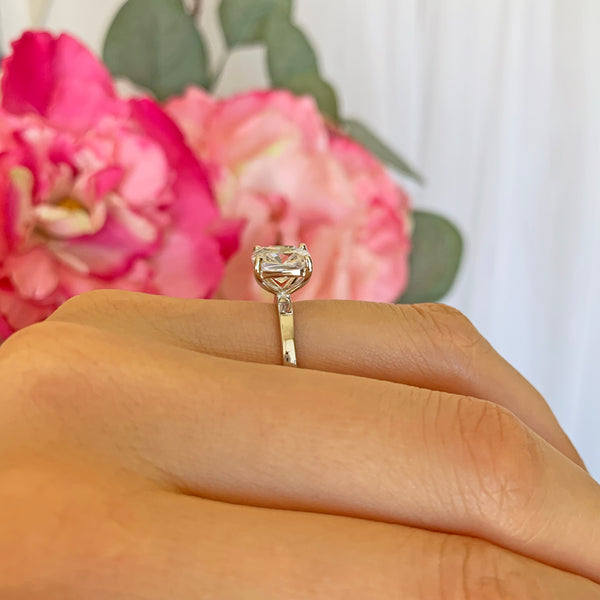 2 ct Cushion Cut Solitaire Ring, 30% Final Sale