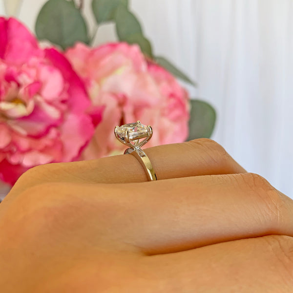 2 ct Cushion Cut Solitaire Ring, 30% Final Sale