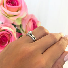 1/2 ct Stacking Solitaire Set