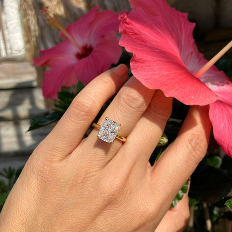 1/2 ctw V Style Chevron Band - Rose GP