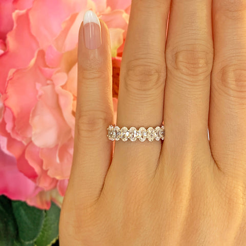 2 ctw Round Channel Set Eternity Band