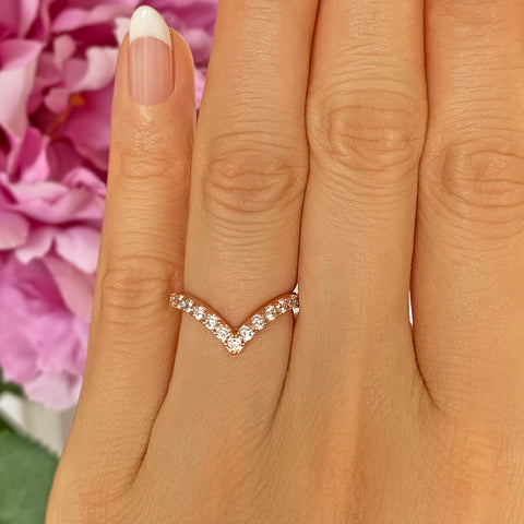 Classic Half Eternity Band - Rose GP