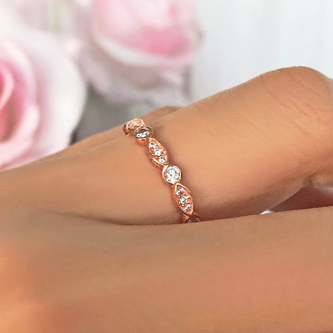 2 ctw Classic Eternity Band - Rose GP