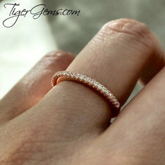 Classic Half Eternity Band - Rose GP