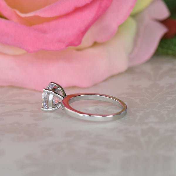 2 ct 4 Prong Solitaire Ring - 50% off, Final Sale, Sz 4, 9, 10