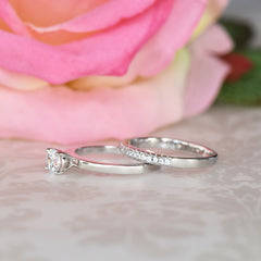 1/2 ct Stacking Solitaire Set