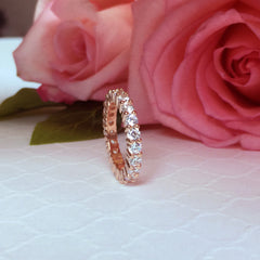 2 ctw Classic Eternity Band - Rose GP