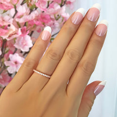 1/3 ctw Small Full Eternity Band - Rose GP, 30% Final Sale