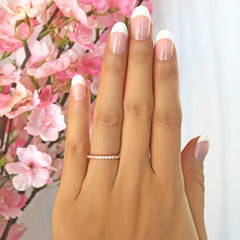 1/3 ctw Small Full Eternity Band - Rose GP, 30% Final Sale