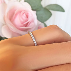 1 ctw 2mm Eternity Band