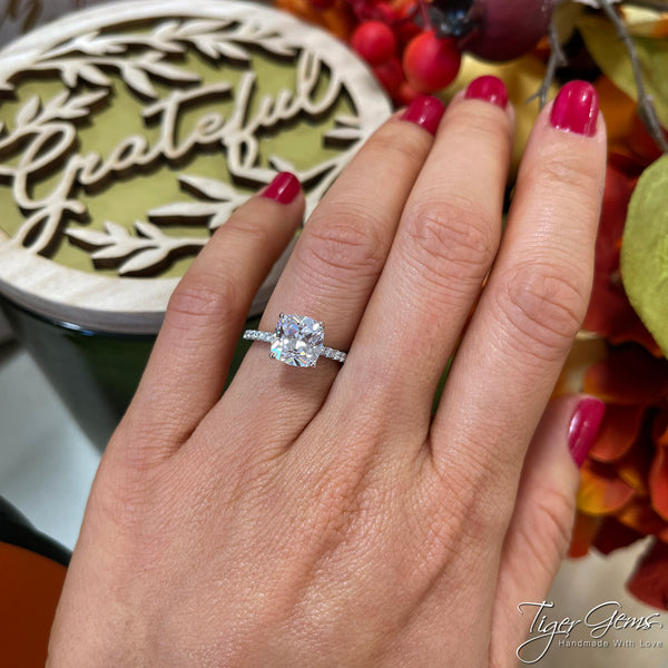 2.25 carat cushion cut diamond Clearance