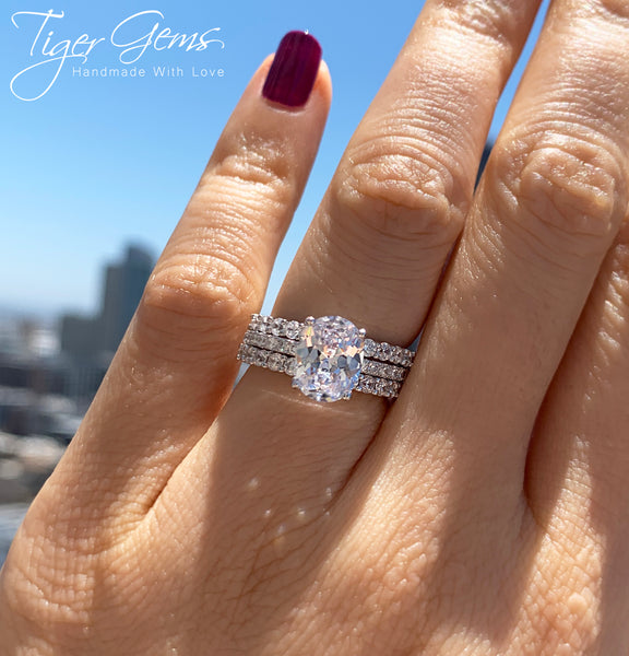 1 ctw 2mm Eternity Wedding Band Tiger Gems