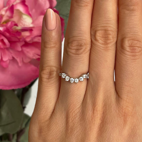 Art Deco Marquise Eternity Band