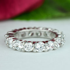 4 ctw Classic Eternity Band