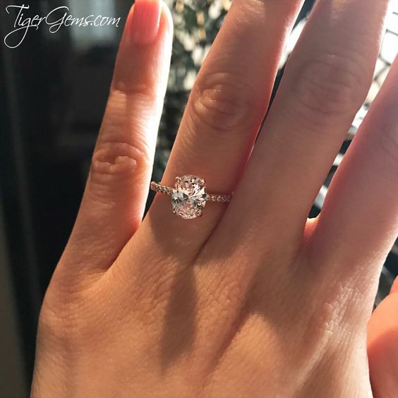 2.25 carat oval diamond on hand Clearance