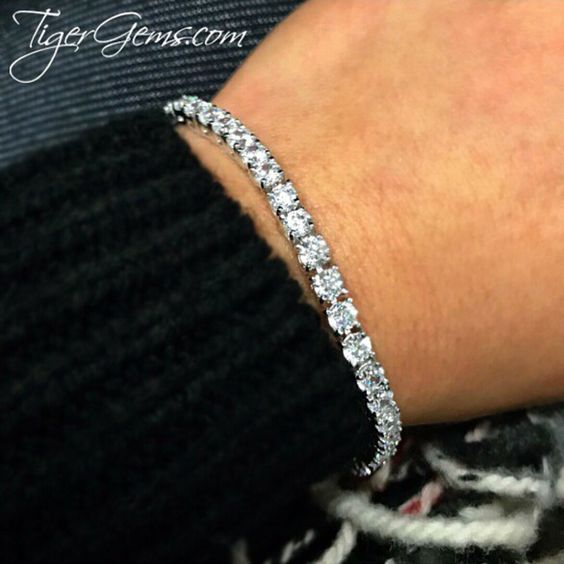 10 ctw Eternity Tennis Bracelet - 50% Final Sale