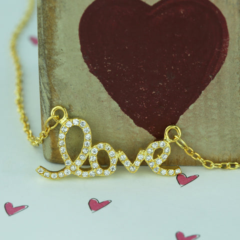 1/2 ctw Vintage Scroll Heart Necklace, 50% Final Sale
