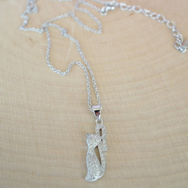 Dainty Cat Necklace - 50% off Final Sale