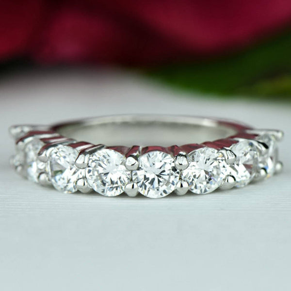 2 ctw Half Eternity Band